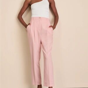 Lulus Linen Straight Leg Pants